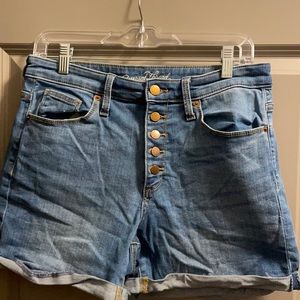 High waist shorts